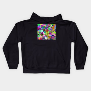 Stacked Hexagons 001 Kids Hoodie